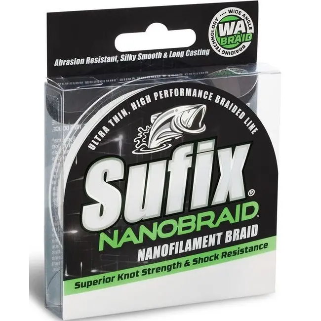 Fir Textil Sufix Nano Braid, Aqua Camo, 135m