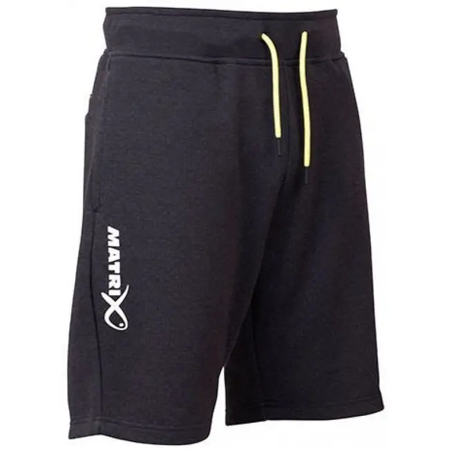 Pantaloni Scurti Matrix Minimal Black Marl Jogger Shorts