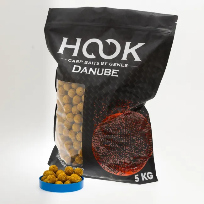 Boilies Semisolubil HookBaits Danube, 20mm, 5kg