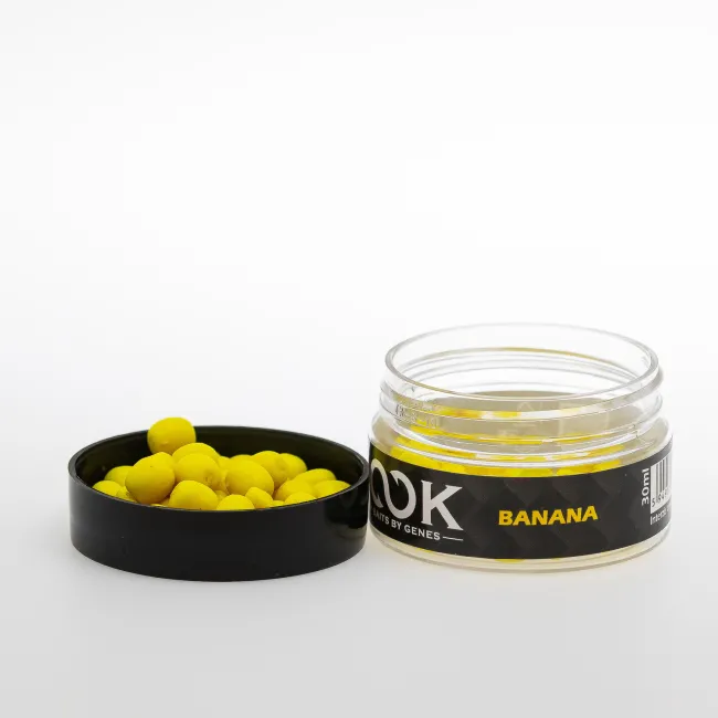 DUMBBELL HookBaits WAFTERS, 4mm, 30ml,BANANA