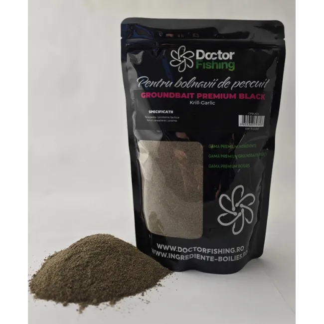 Groundbait Doctor Fishing Premium Black 1kg