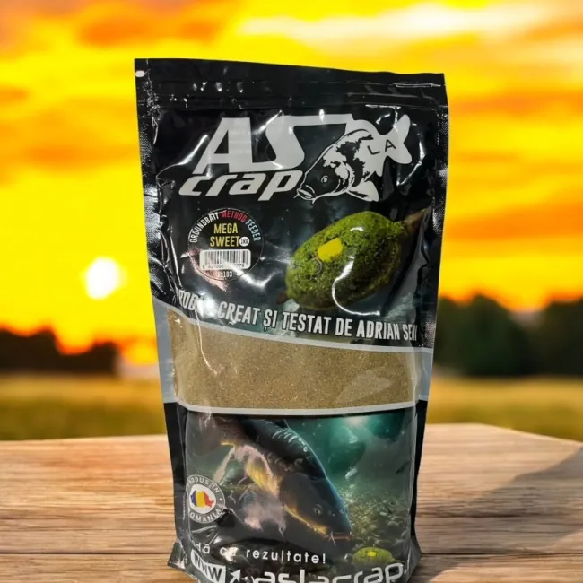 Groundbait Feeder Mega Sweet AS La Crap, 1kg