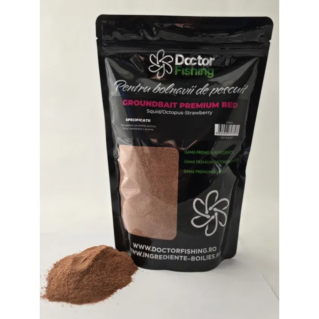 Groundbait Doctor Fishing Premium Red 1kg