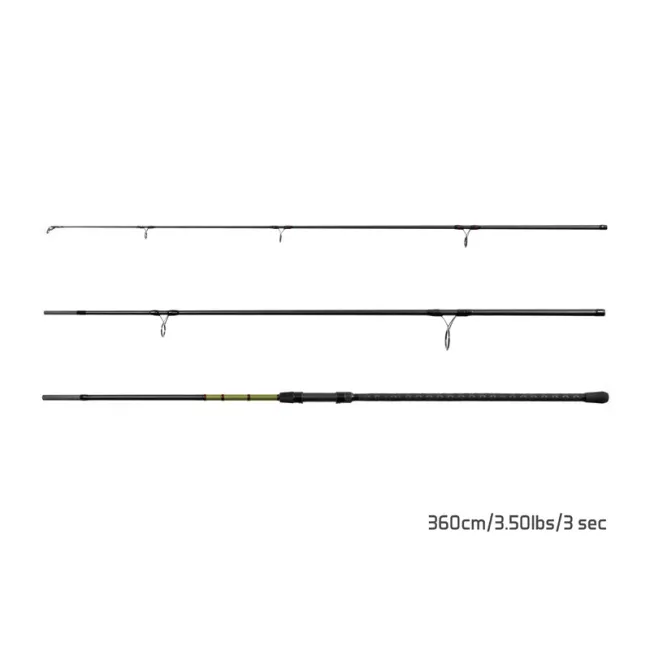Varf Lanseta Pescui la Crap Delphin Partisan Carp, 3.60m, 3.5lbs, 3buc
