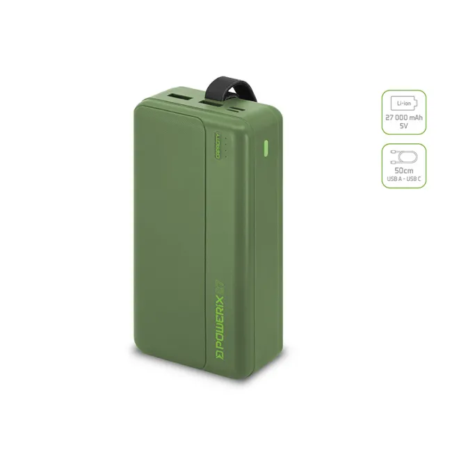 Acumulator Extern Powerbank Delphin PoweriX,27.000 mAh