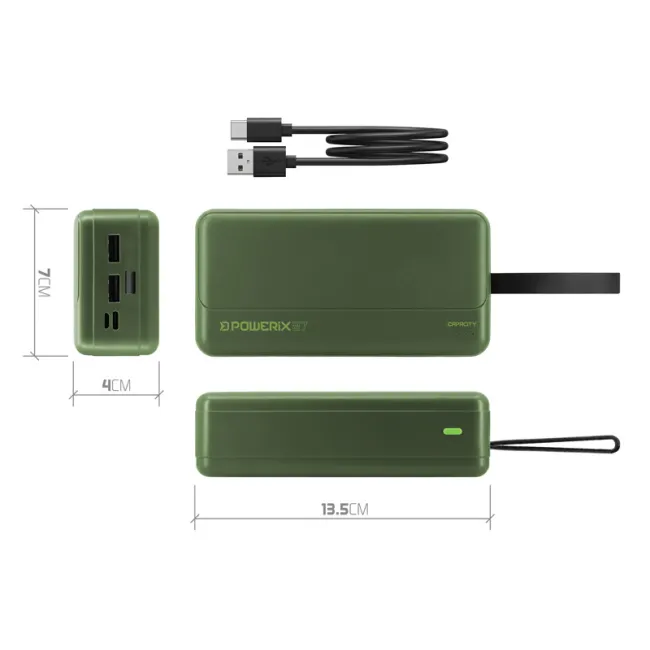 Acumulator Extern Powerbank Delphin PoweriX,27.000 mAh