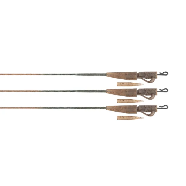 Montura Fox Edges Camo Leadcore Lead Clip Leaders, 3buc/plic