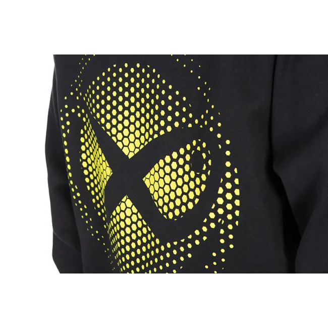 Hanorac Matrix Large Fade Logo Hoody – Black/Lime