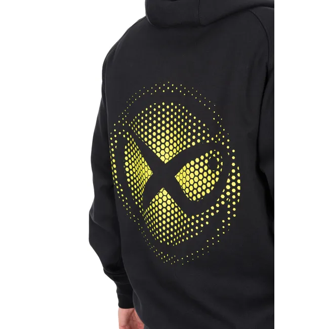 Hanorac Matrix Large Fade Logo Hoody – Black/Lime