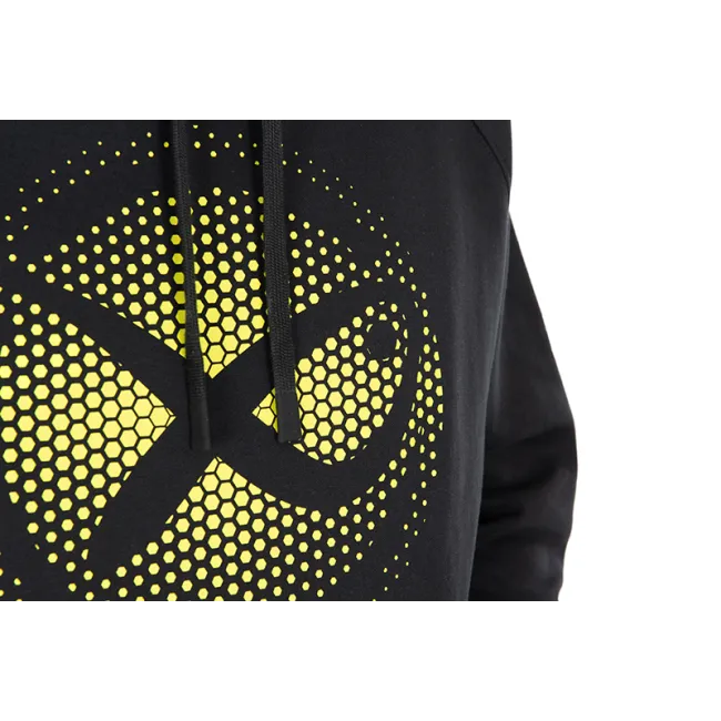 Hanorac Matrix Large Fade Logo Hoody – Black/Lime