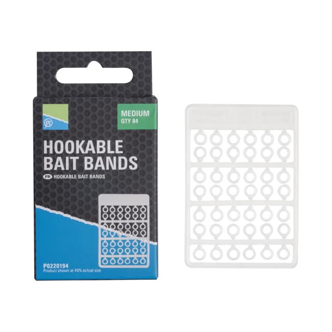 Inele Elastice Momeala Preston Hookable Bait Bands