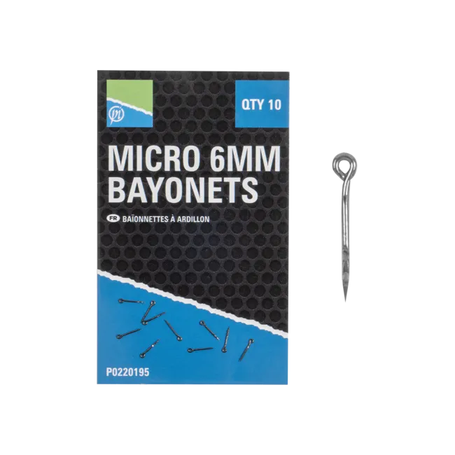 Spin de Momeala Preston Micro Bayonets,6mm