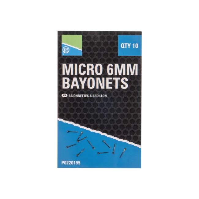 Spin de Momeala Preston Micro Bayonets,6mm