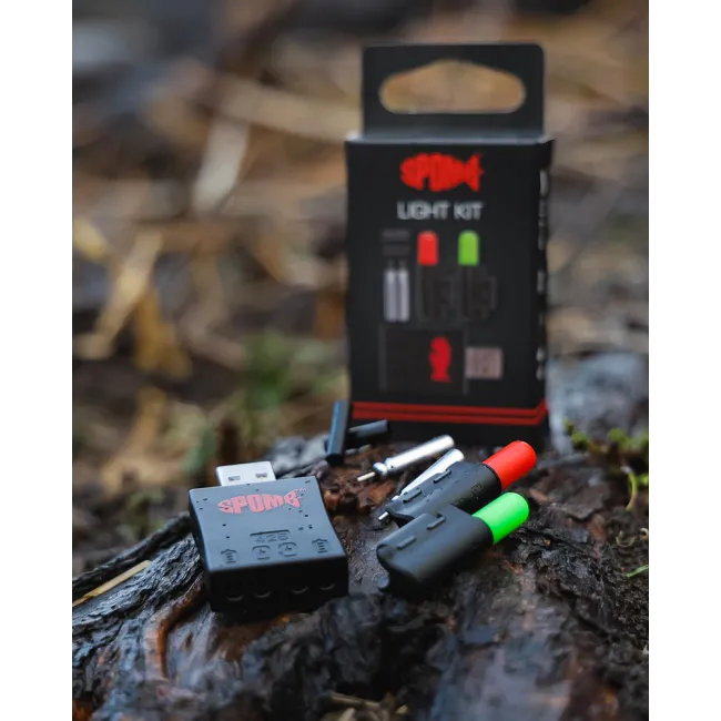 Spomb Light Kit ,Set Complet Rosu + Verde