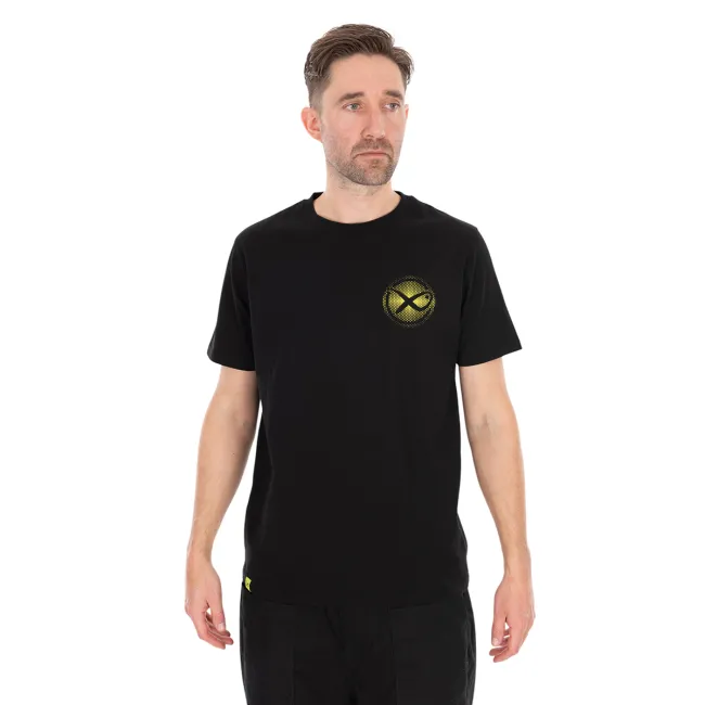 Tricou Matrix Large Fade T-Shirt – Black/Lime