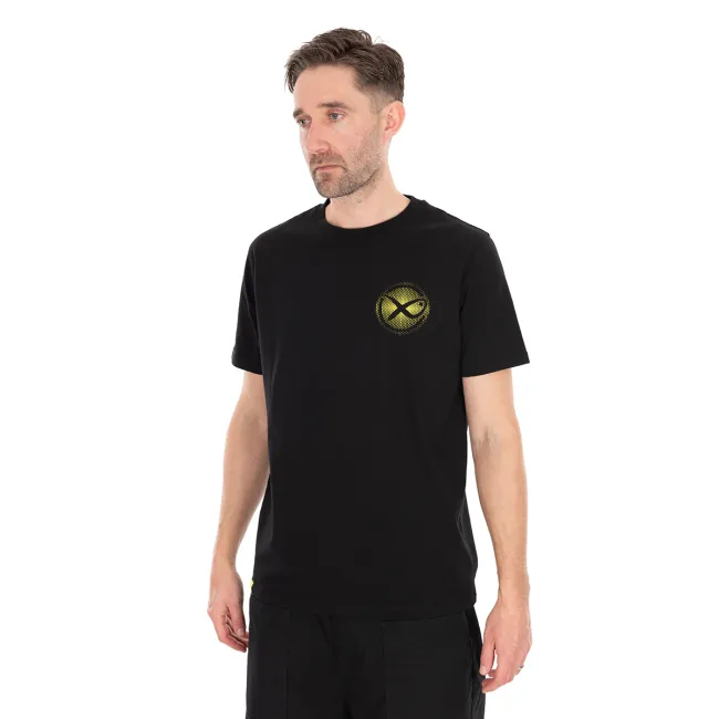 Tricou Matrix Large Fade T-Shirt – Black/Lime