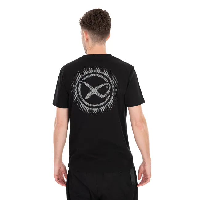 Tricou Matrix Large Fade T-Shirt – Black/Grey