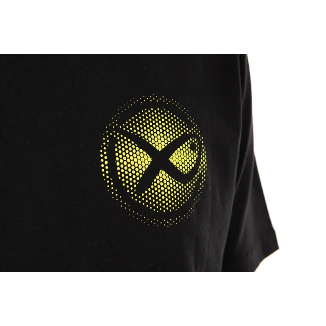 Tricou Matrix Large Fade T-Shirt – Black/Lime