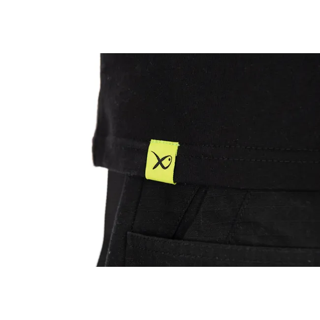 Tricou Matrix Large Fade T-Shirt – Black/Lime