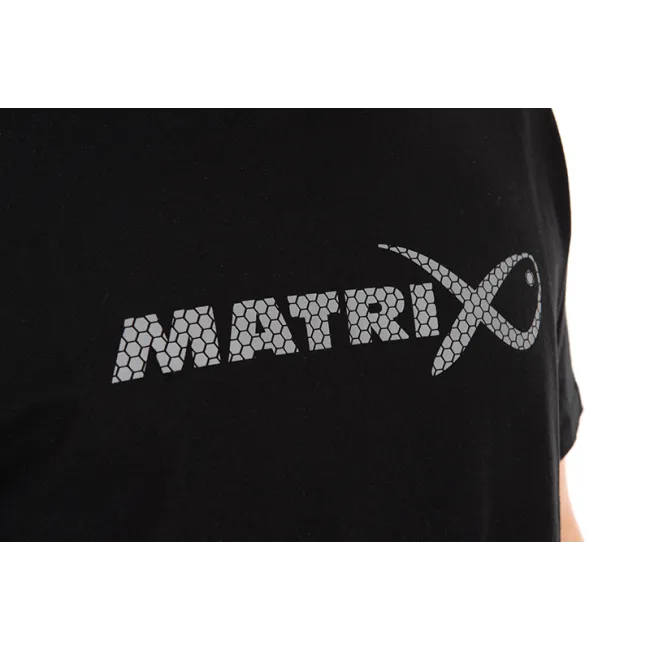 Tricou Matrix Large Fade T-Shirt – Black/Grey