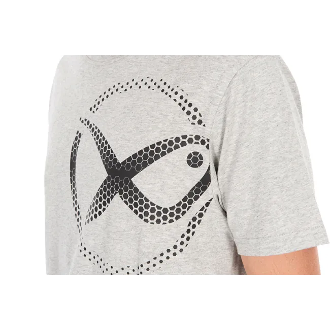 Tricou Matrix Large Mesh Logo T-Shirt – Grey