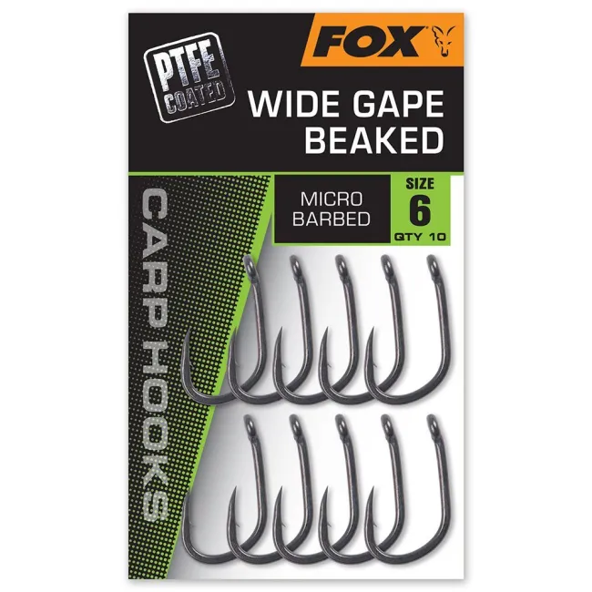 Carlige Fox Wide Gape Beaked,10buc/plic