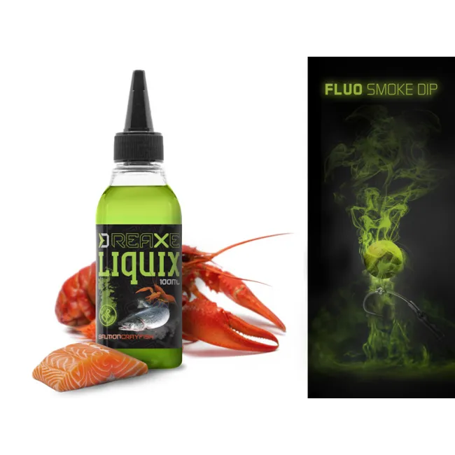 Dip Lichid Fluo Delphin D Snax LiquidX, Salmon–Rac, 100ml