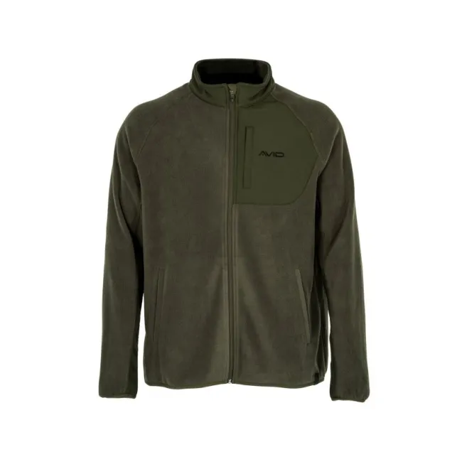 Hanorac Avid Carp Technical Fleece, Green