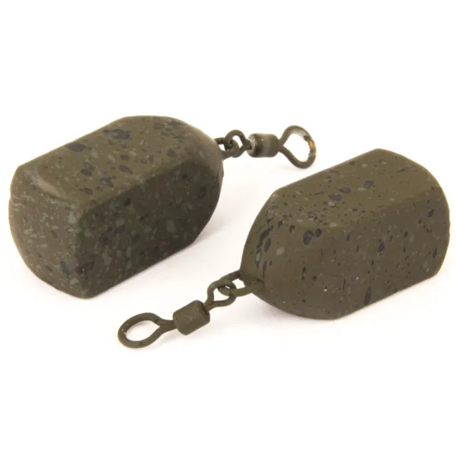 Plumb Patrat cu Vartej FOX Camotex Square Leads Swivel