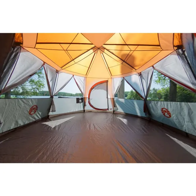 Cort 8 Persoane Coleman Cortes Octagon 8 Orange