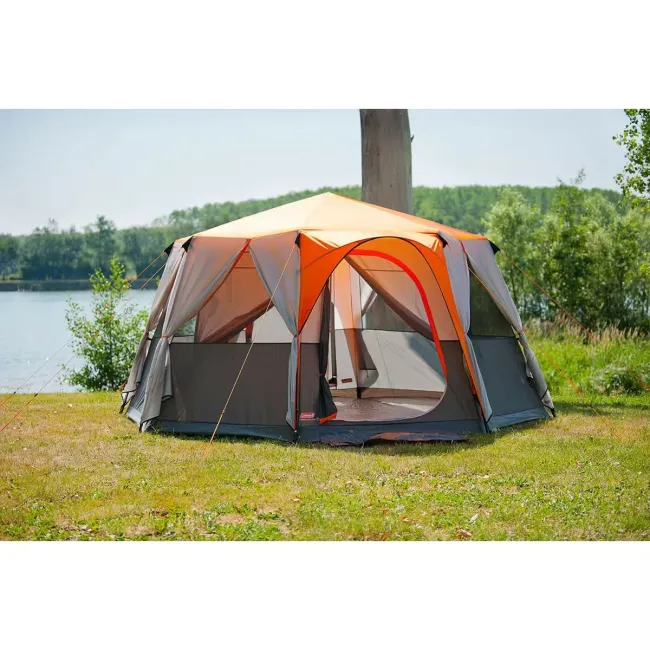 Cort 8 Persoane Coleman Cortes Octagon 8 Orange