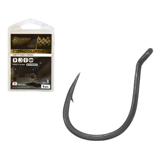 Carlige Benzár Concourse Pro Carp,8buc/plic