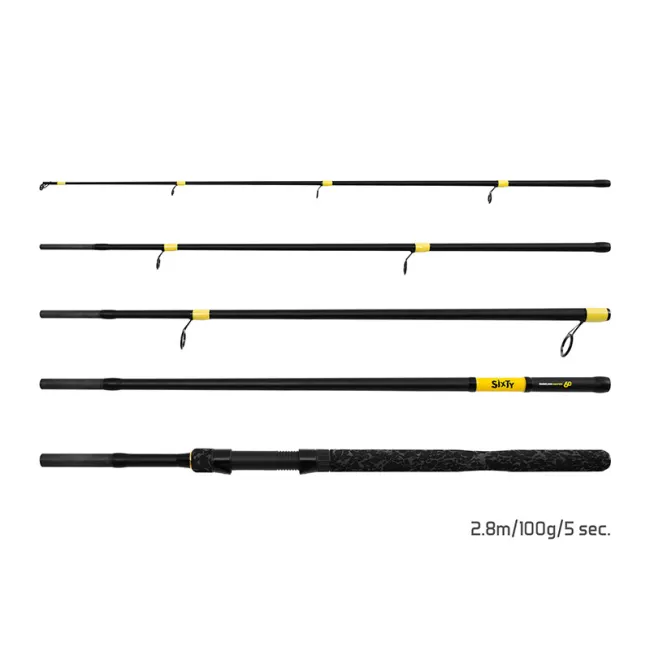 Lanseta Travel Delphin SIXTY, 2.80m, 100g,5buc