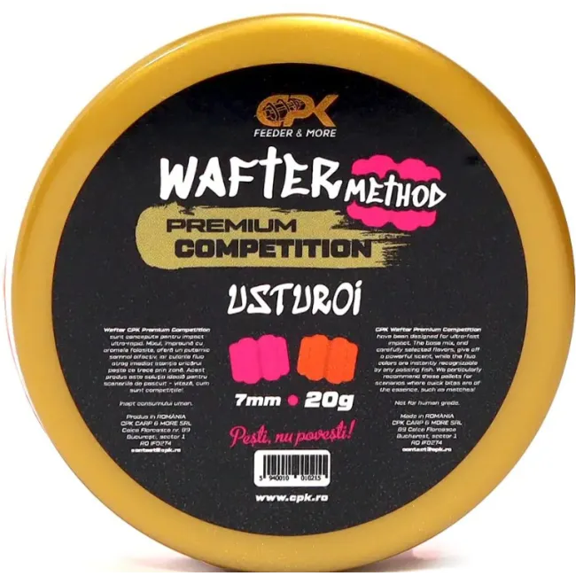 Wafters CPK Competition Mini Method, 5mm, 15g, Capsuna Usturoi