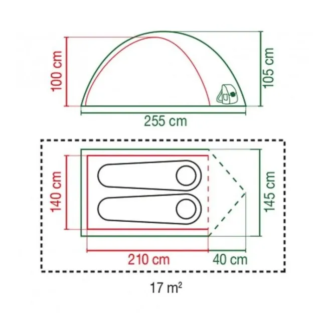 Cort Coleman Darwin 2, Gri, 56x15.5x15.5cm