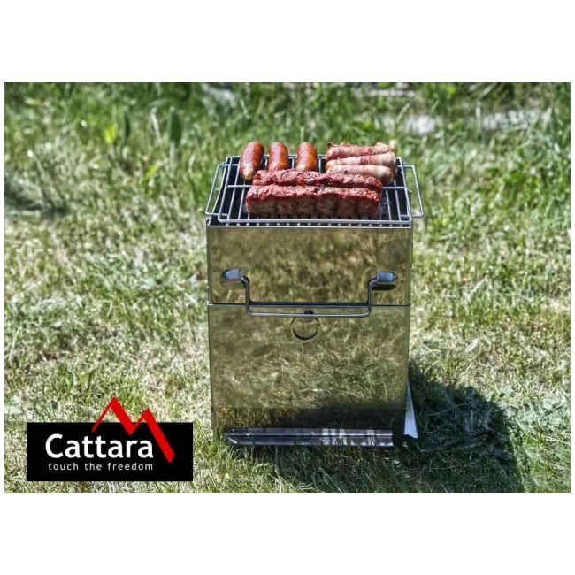 Gratar Pliabil Cattara CUBE pentru Lemn