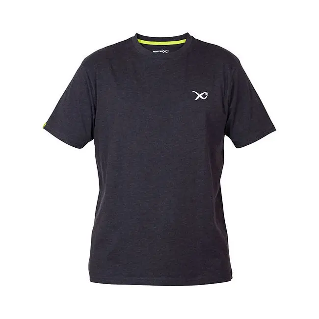 Tricou Matrix Minimal Black Marl T-Shirt