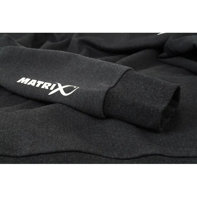 Hanorac Matrix Minimal Black Marl Hoody
