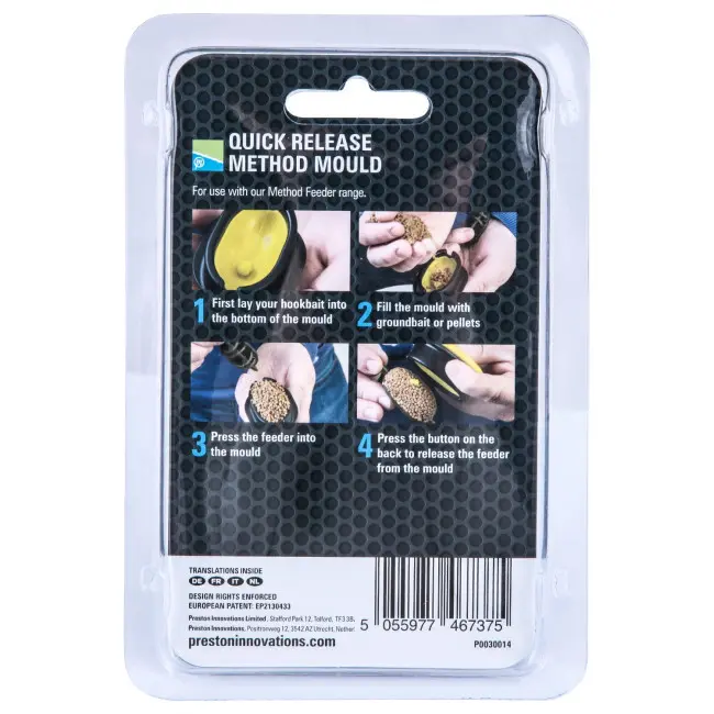 Matrita Incarcare Nada Preston Quick Release Method Mould