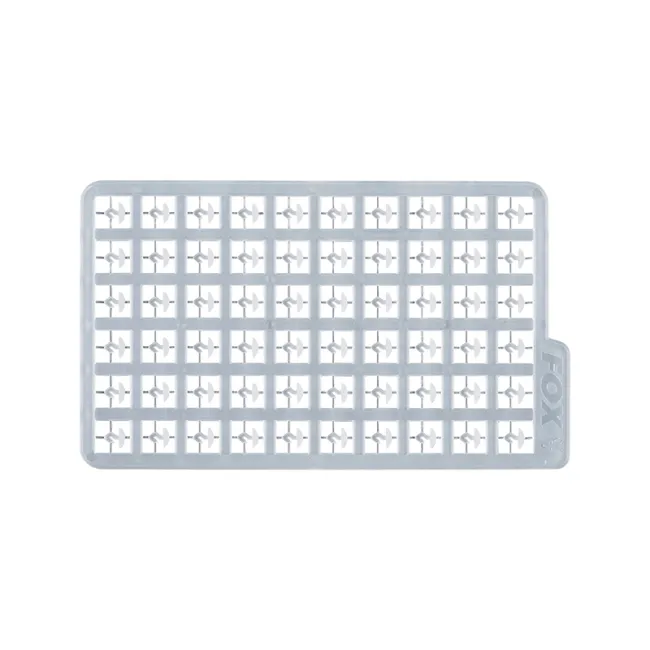 Opritoare Fox Edges Micro Boilie Caps, Clear, 120buc/pac