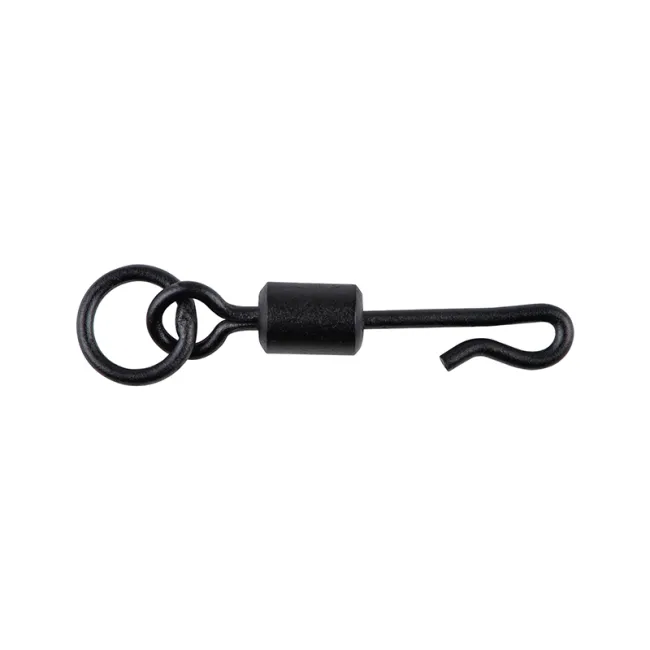 Vartej cu Agrafa Rapida si Anou Fox Edges KC O-Ring Swivels, 10buc/pac