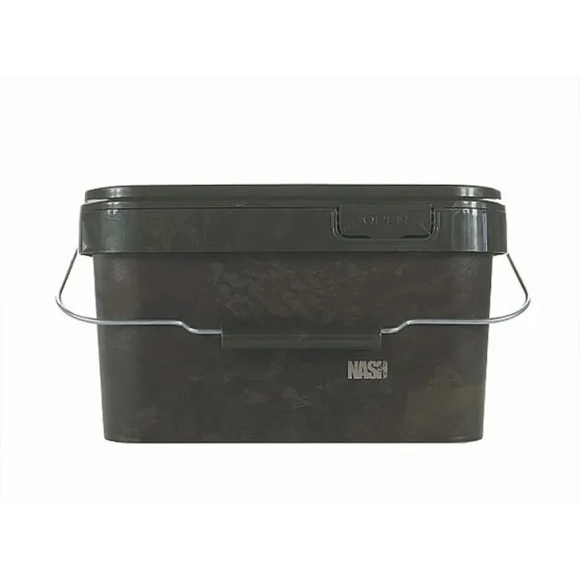 Galeata Nash Spot On Rectangular Bucket, Camo, 5L
