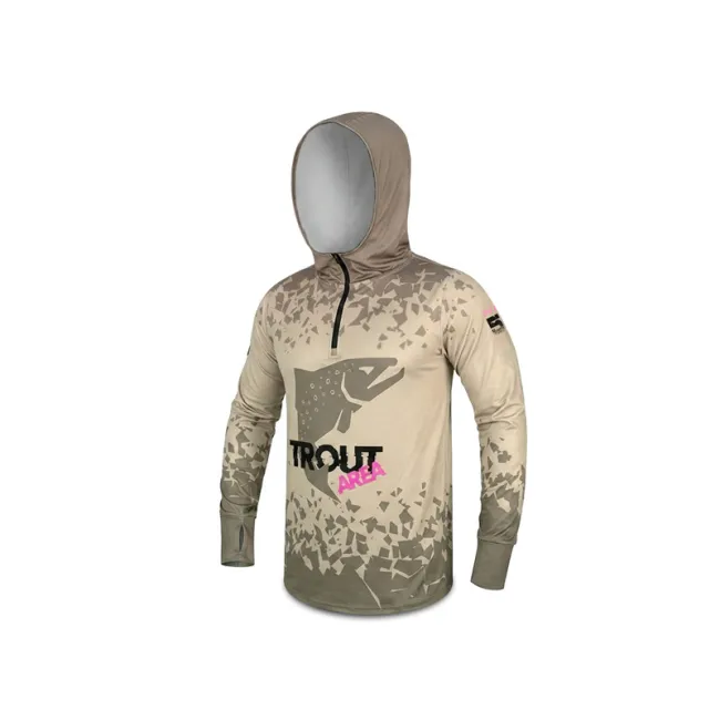 Hanorac cu gluga Delphin UV ARMOR 50+ Trout