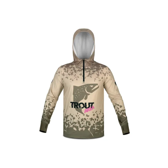 Hanorac cu gluga Delphin UV ARMOR 50+ Trout