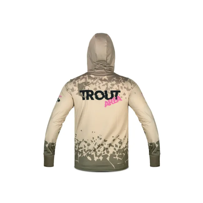 Hanorac cu gluga Delphin UV ARMOR 50+ Trout