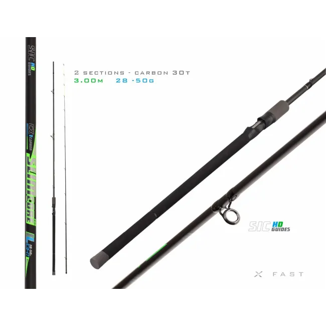 Lanseta feeder ZFish Slimcore Feeder, 3.00m,28-50g,2+3buc