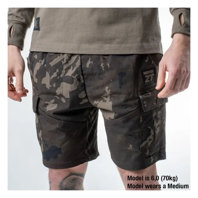 Pantaloni Scurti Nash ZT Lite Hydra Flex Combat Shorts, Camo