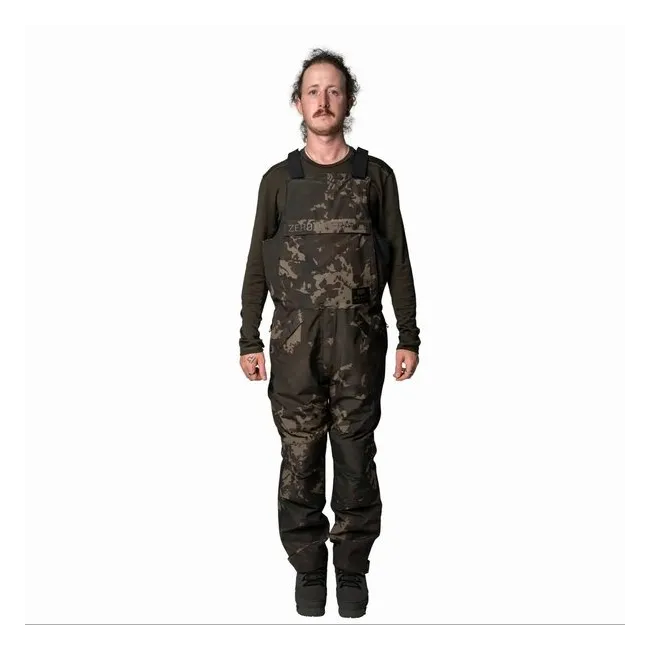 Salopeta Impermeabila Nash ZT Helluva Waterproof Bib and Brace, Camo