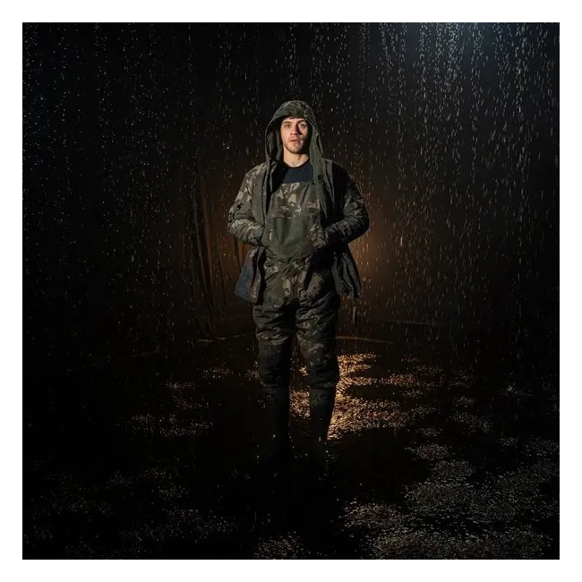 Salopeta Impermeabila Nash ZT Helluva Waterproof Bib and Brace, Camo