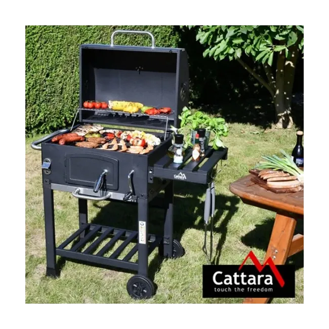 Gratar pe Carbune din Fonta Royal Clasic Cattara, 102x60 x106cm
